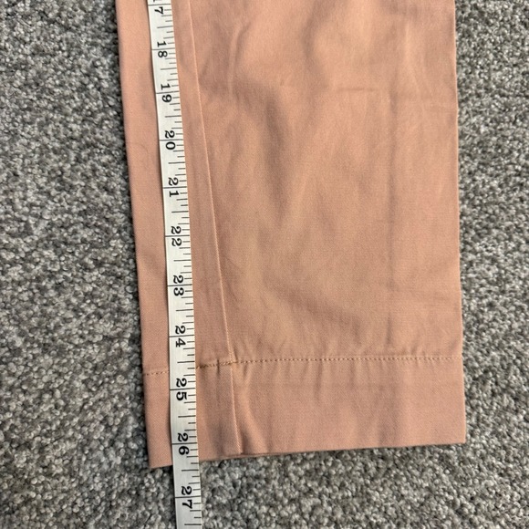 HATCH women's straight leg Pants Blush Pink Elastic Waist Tie Front Size 1 (s/m) - Picture 8 of 9